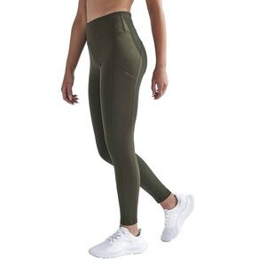 Fornia Women's Olive Green Leggings.Size XS